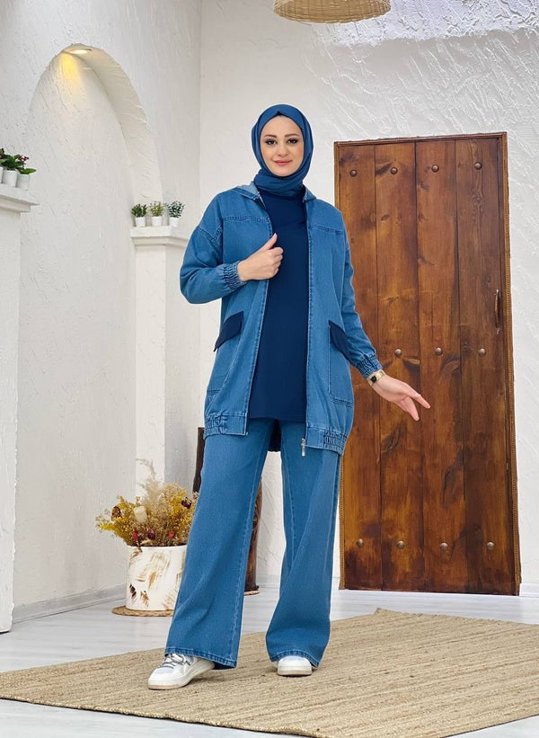 ENSEMBLE JEAN  3 PIECES  AMALI